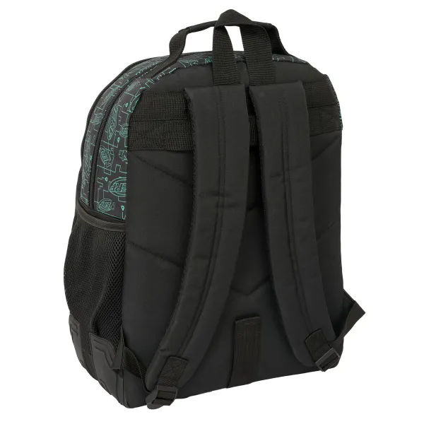 Skolas soma Nerf Game Melns 32 x 42 x 15 cm
