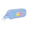 Double Carry-all Smiley Joyful Multicolour Light Blue 21 x 8 x 6 cm