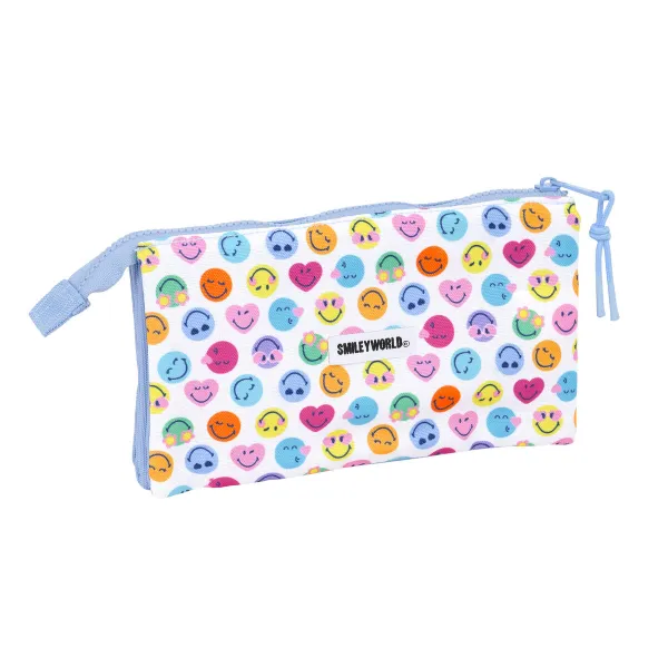 Несессер Smiley Joyful Разноцветный Светло Синий 22 x 12 x 3 cm