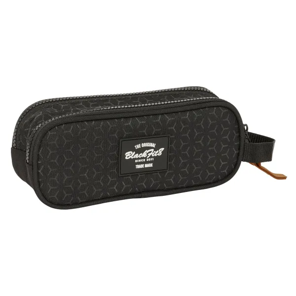 Holdall BlackFit8 Old school Black Grey 21 x 8 x 6 cm