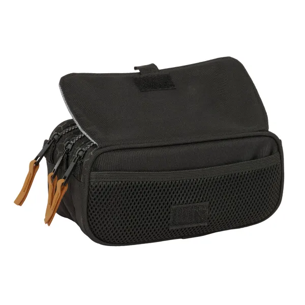 Pussukka BlackFit8 Old school Musta Harmaa 21,5 x 10 x 8 cm
