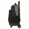School Rucksack with Wheels BlackFit8 Old school Black Grey 33 x 45 x 22 cm