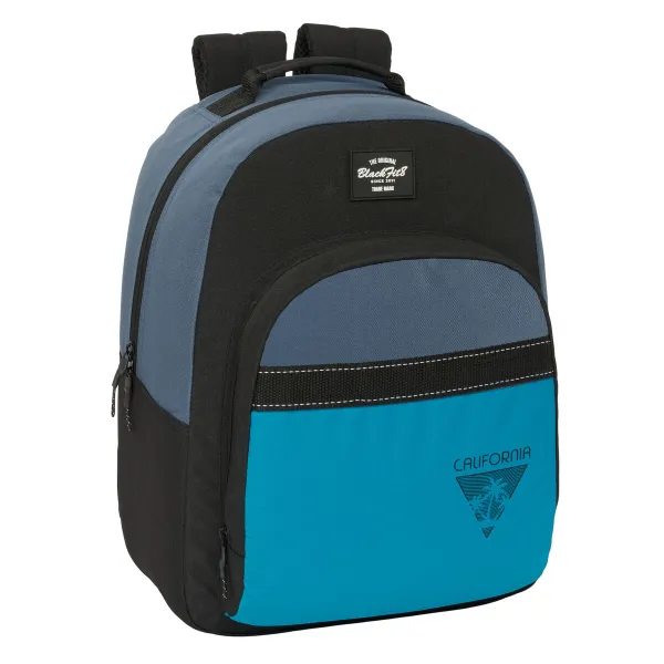 Koululaukku BlackFit8 California Sininen Musta 32 x 42 x 15 cm