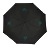 Складной зонт BlackFit8 California Синий Чёрный Ø 98 cm