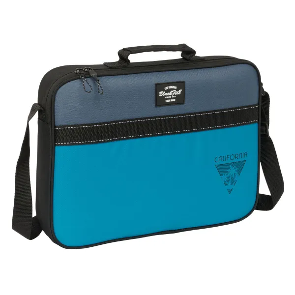 Школьный портфель BlackFit8 California Синий Чёрный 38 x 28 x 6 cm