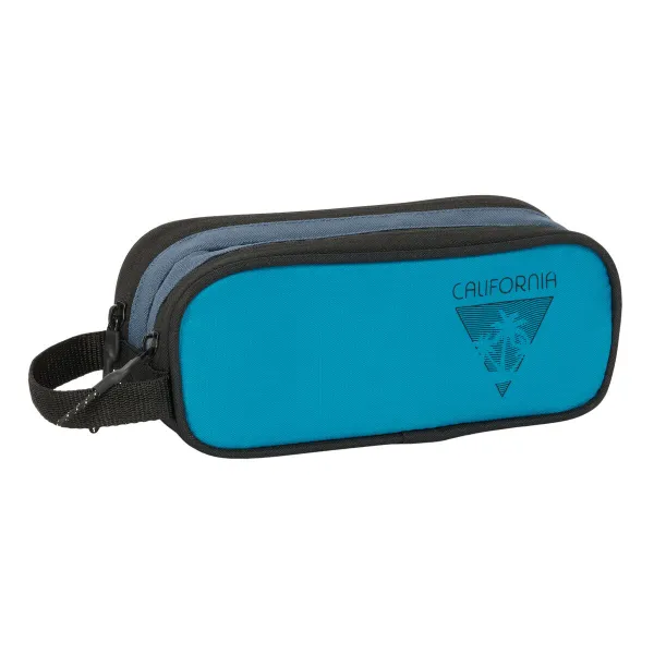 Holdall BlackFit8 California Blue Black 21 x 8 x 6 cm