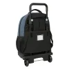 Skolas mugursoma ar riteņiem BlackFit8 California Zils Melns 33 x 45 x 22 cm