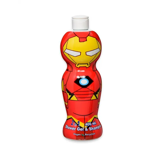 Marvel Air-Val Iron Man Gel y Champu 1d 400ml