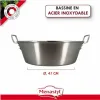 Food Preservation Container Menastyl 40,5 cm Silver Rectangular