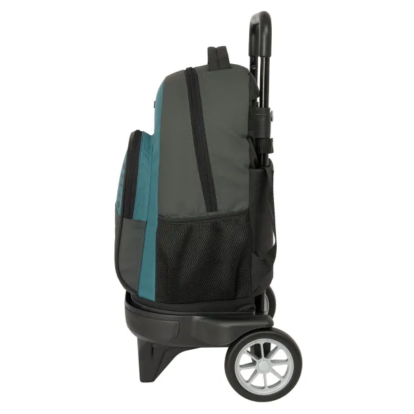 Skolas mugursoma ar riteņiem Safta Urban style Zils Pelēks 33 x 45 x 22 cm