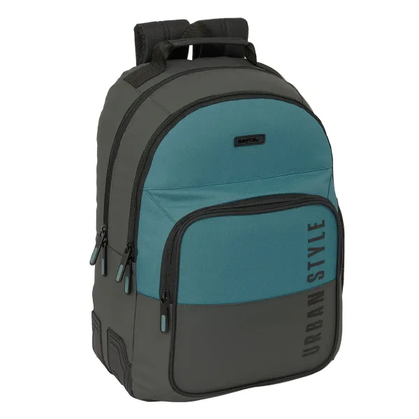 Школьный рюкзак Safta Urban style Синий Серый 32 x 42 x 15 cm