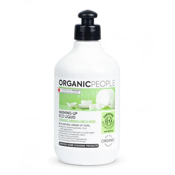 Organic People Lime y Mint Washing-Up Eco Liquid 200ml