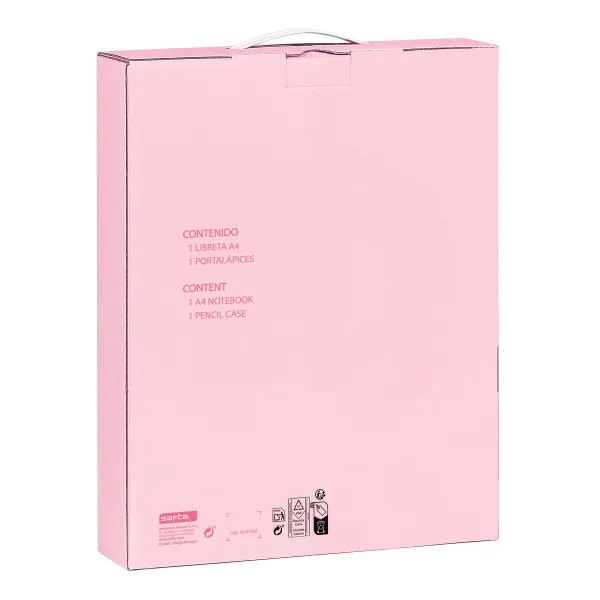 Stationery Set Vicky Martín Berrocal Paraíso Blue Pink 2 Pieces