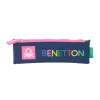 Ceļasoma Benetton Damero Tumši Zils 20 x 6 x 1 cm