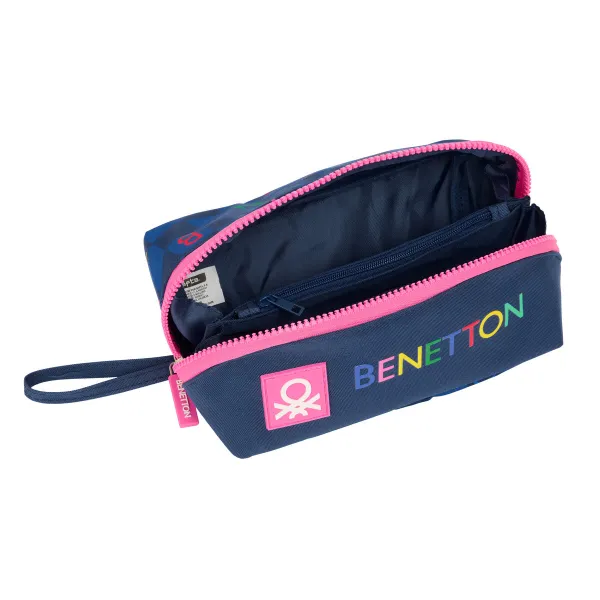 Pussukka Benetton Damero Laivastonsininen 20 x 8 x 8 cm