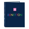 Gredzenveida stiprinājums Benetton Damero Tumši Zils A4 26.5 x 33 x 4 cm