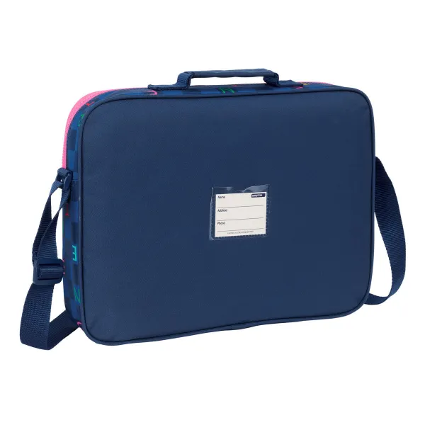 Школьный рюкзак Benetton Damero Тёмно Синий 38 x 28 x 6 cm