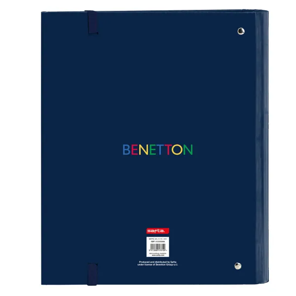 Gredzenveida stiprinājums Benetton Damero Tumši Zils 27 x 32 x 3.5 cm