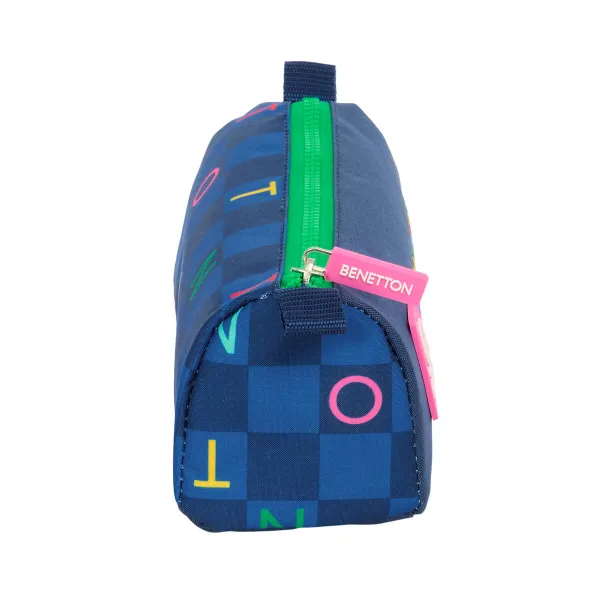 Несессер Benetton Damero Тёмно Синий 21 x 8 x 7 cm