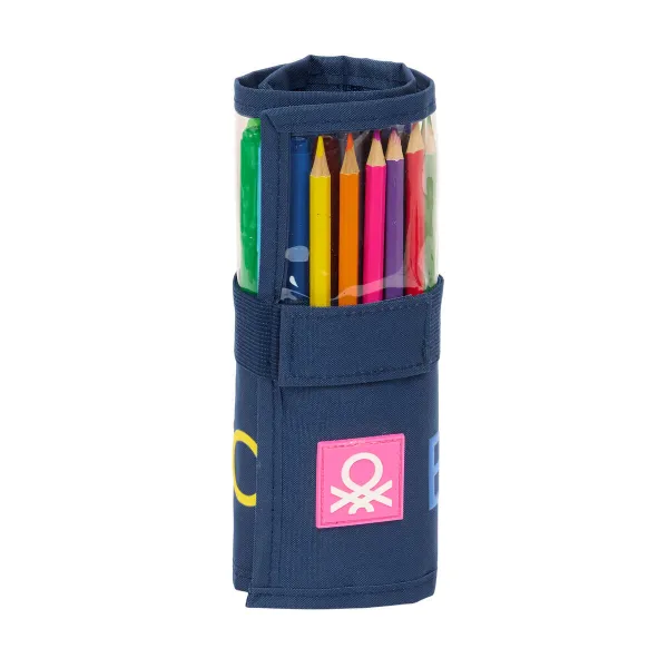 Pussukka Benetton Damero Laivastonsininen 7 x 20 x 7 cm 27 Kappaletta