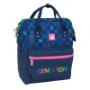 Школьный рюкзак Benetton benetton Тёмно Синий 27 x 40 x 19 cm