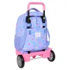 Школьный рюкзак с колесиками Benetton Lila Лиловый 33 x 45 x 22 cm