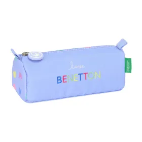 Holdall Benetton Lila Lilac 21 x 8 x 7 cm