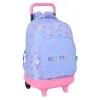 Koululaukku Benetton Lila Liila 33 x 45 x 22 cm
