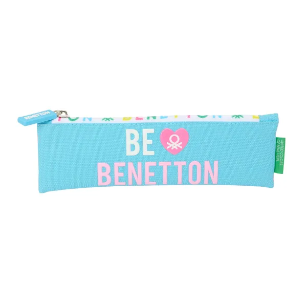 Ceļasoma Benetton Unique Rozā Tirkīzs 20 x 6 x 1 cm