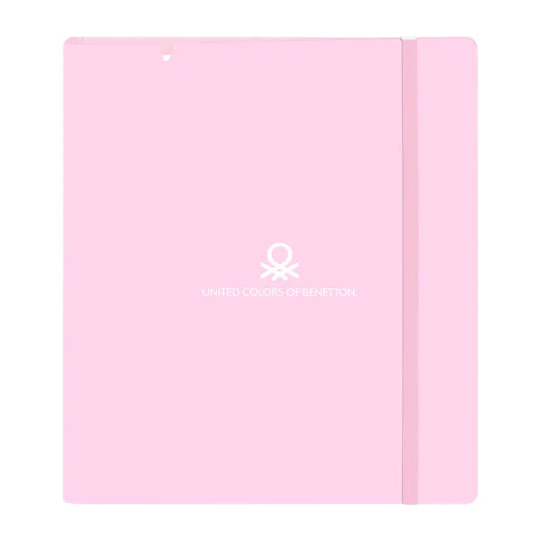 Ring binder Benetton Unique Pink Turquoise 27 X 32 X 4 cm
