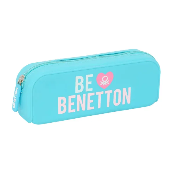 Ceļasoma Benetton Unique Rozā Tirkīzs 18.5 x 7.5 x 5.5 cm