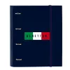 Gredzenveida stiprinājums Benetton Flag Tumši Zils 27 x 32 x 3.5 cm
