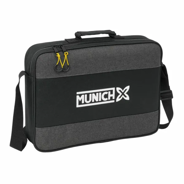 Школьный портфель Munich Topo Чёрный 38 x 28 x 6 cm