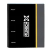 Ring binder Munich Topo Black 27 x 32 x 3.5 cm