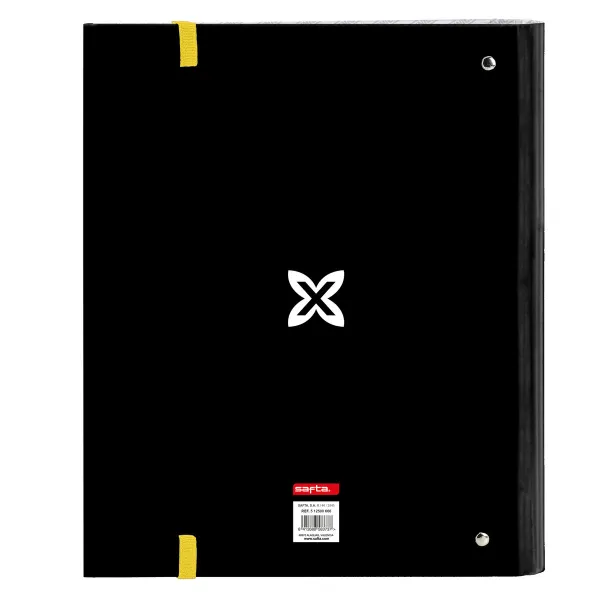 Ring binder Munich Topo Black 27 x 32 x 3.5 cm