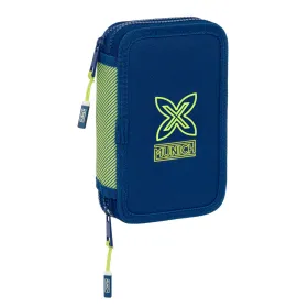 School Case with Accessories Munich North Navy Blue 12.5 x 19.5 x 4 cm 29 Pieces