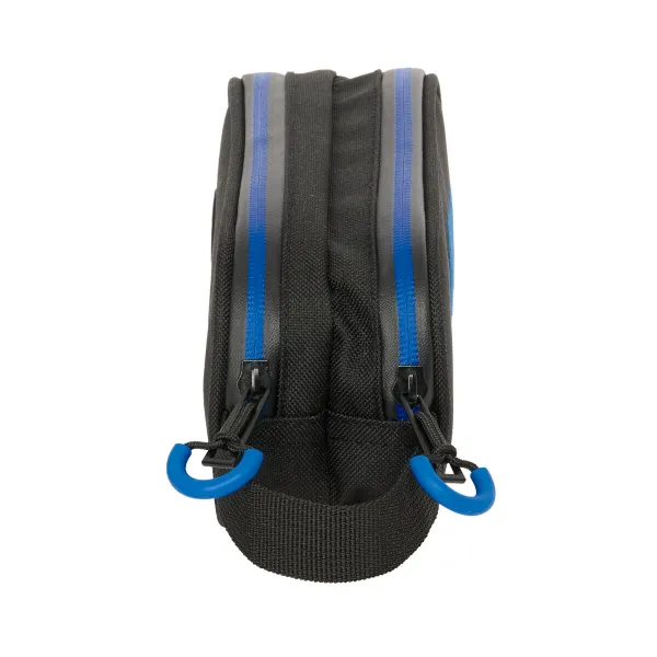 Kaksilokeroinen laukkku Kelme Jet black Musta 21 x 8 x 6 cm