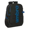Школьный рюкзак Kelme Jet black Чёрный 32 x 44 x 16 cm