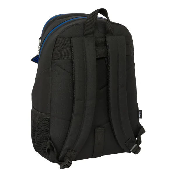 Mokyklinis krepšys Kelme Jet black Juoda 32 x 44 x 16 cm