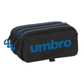 Kolmilokeroinen laukku Kelme Jet black Musta 21,5 x 10 x 8 cm
