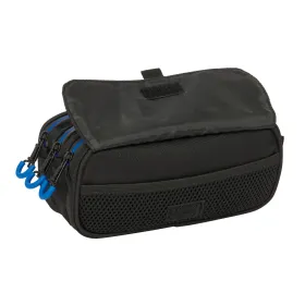 Kolmilokeroinen laukku Kelme Jet black Musta 21,5 x 10 x 8 cm