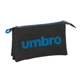 Kolmilokeroinen laukku Kelme Jet black Musta 22 x 12 x 3 cm