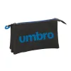 Trigubas penalas Kelme Jet black Juoda 22 x 12 x 3 cm