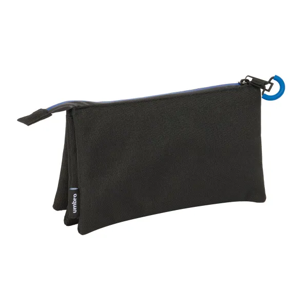 Trigubas penalas Kelme Jet black Juoda 22 x 12 x 3 cm