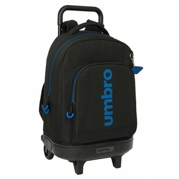 Школьный рюкзак Kelme Jet black Чёрный 33 x 45 x 22 cm