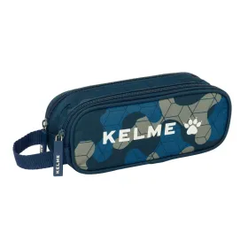 Kaksilokeroinen laukkku Kelme Epic Laivastonsininen 21 x 8 x 6 cm