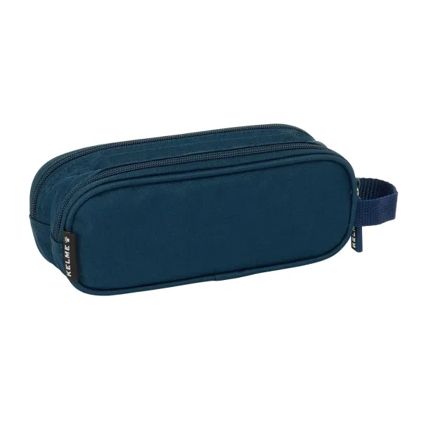 Kaksilokeroinen laukkku Kelme Epic Laivastonsininen 21 x 8 x 6 cm