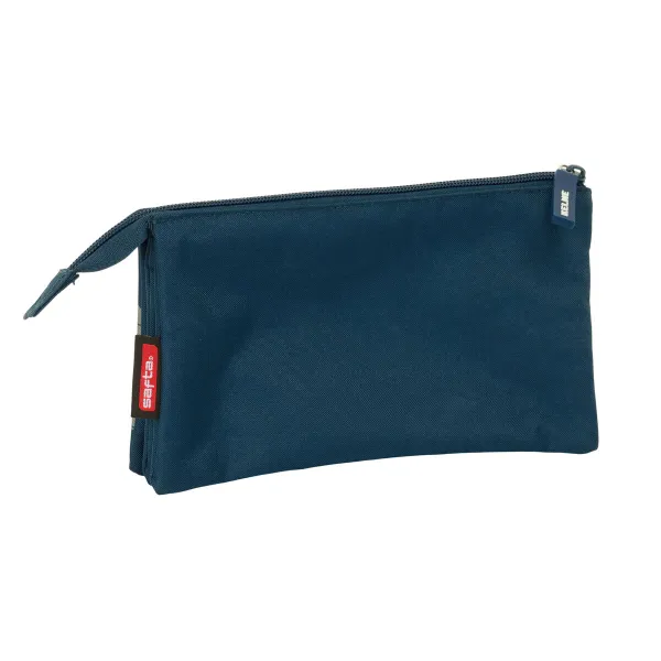 Тройной пенал Kelme Epic Тёмно Синий 22 x 12 x 3 cm