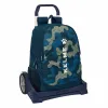 Skolas mugursoma ar riteņiem Kelme Epic Tumši Zils 32 x 44 x 16 cm