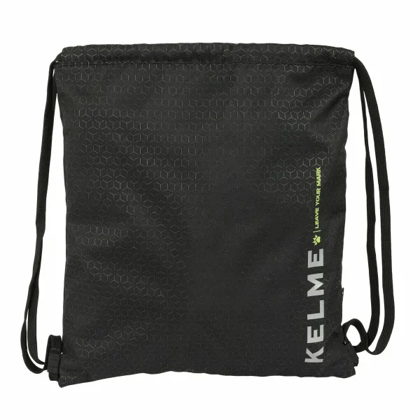 Сумка-рюкзак на веревках Kelme Iron Чёрный 35 x 40 x 1 cm